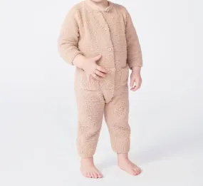 7Am Enfant - Fuzzy Long Sleeve Romper