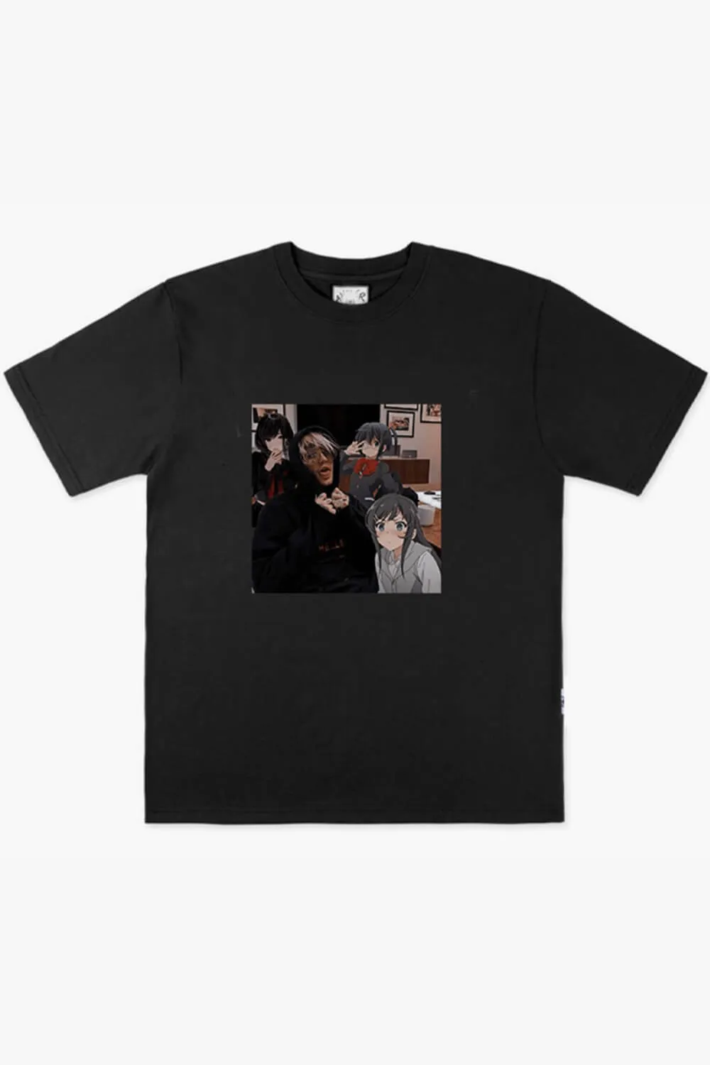 Animecore Tee Lil Peep and Anime Girls