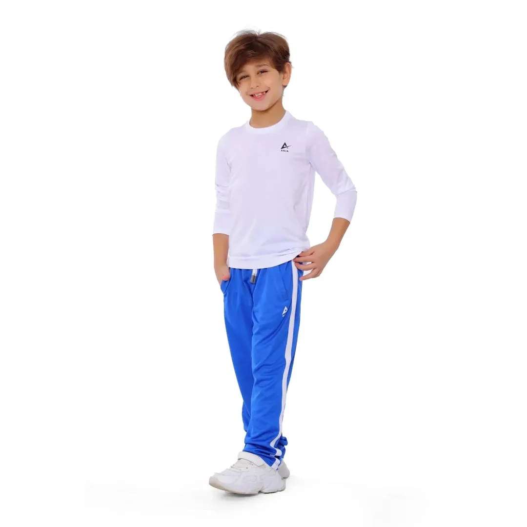 Anja Boys Blue Sports Pants [WS]