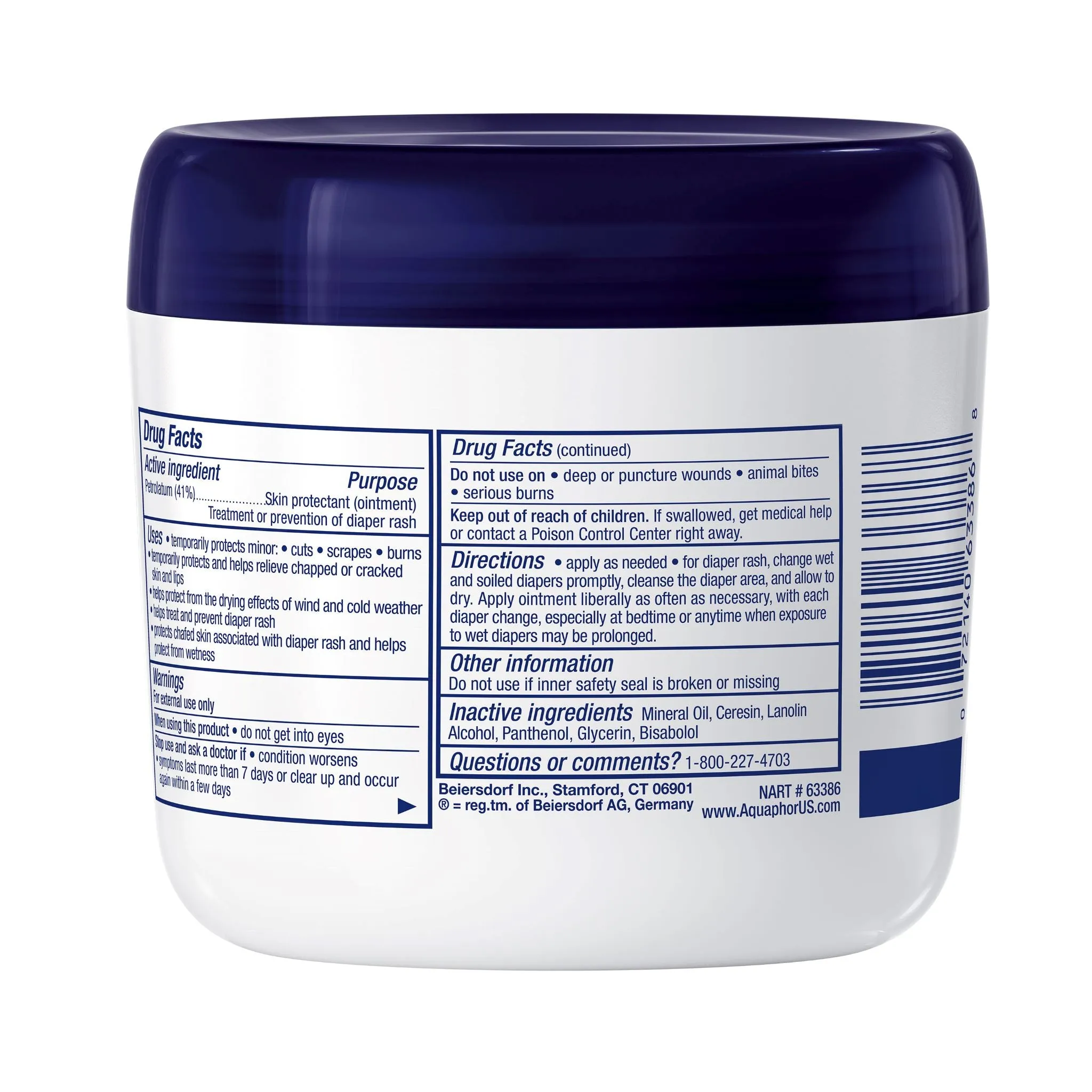 Aquaphor Baby Healing Ointment Jar 14 oz.