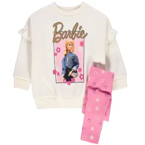 BARBIE Sweatshirt & Leggings Set