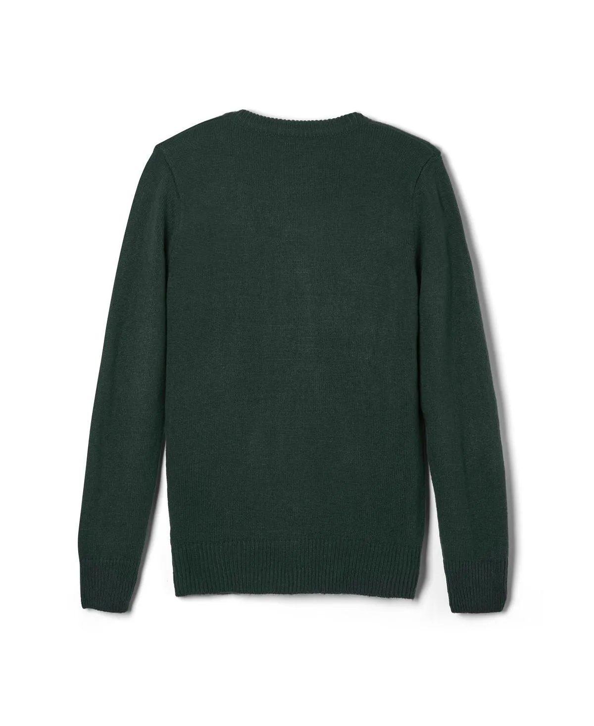 Big Girls French Toast Crew Neck Pill-Proof Cardigan