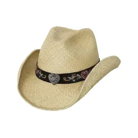 Bullhide Crazy For You - Children's Straw Cowgirl Hat