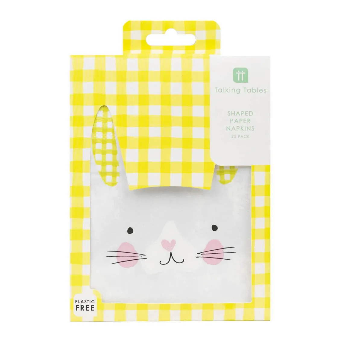 Bunny Shaped Paper Napkins