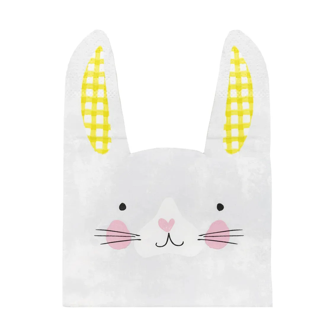 Bunny Shaped Paper Napkins