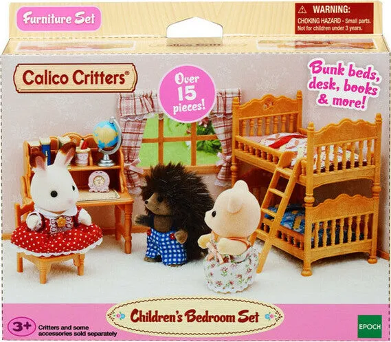 Calico Critters Childrens Bedroom Set