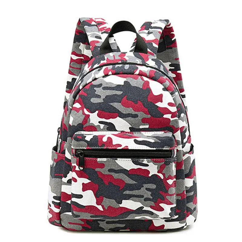 Children Schoolbag Camouflage Backpack Girls Boys Laptop Travel Bag