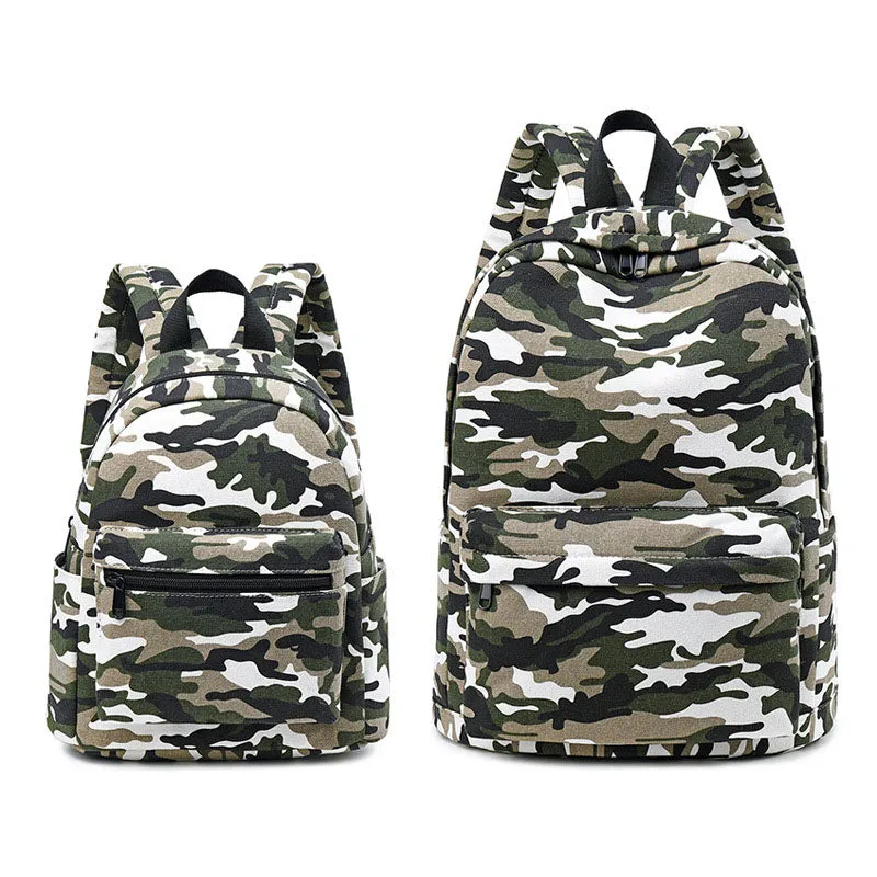 Children Schoolbag Camouflage Backpack Girls Boys Laptop Travel Bag