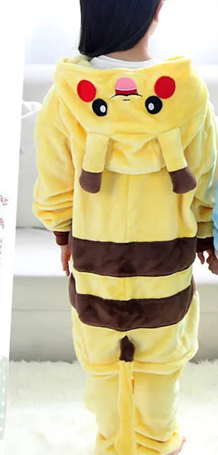 Children's Pokemon Laughing Pikachu Kigurumi