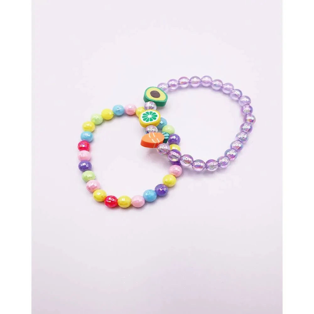 Colorful Beads Bracelet Set