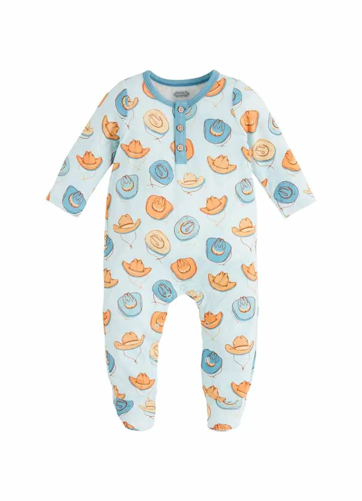 Cowboy Print Sleeper by Mud Pie