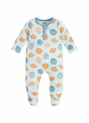 Cowboy Print Sleeper by Mud Pie