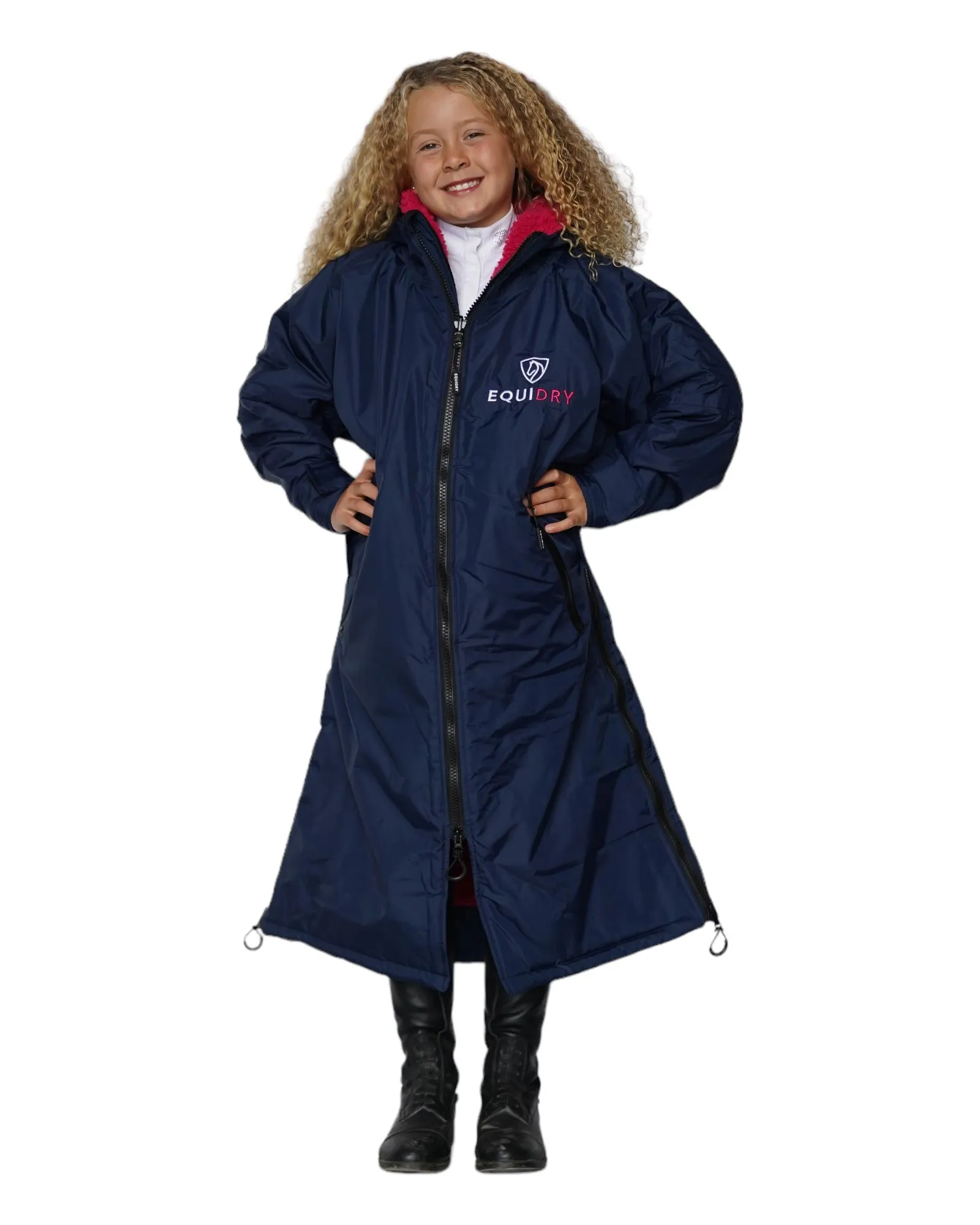 EQUIDRY | All Rounder Original Children's | Navy/Raspberry