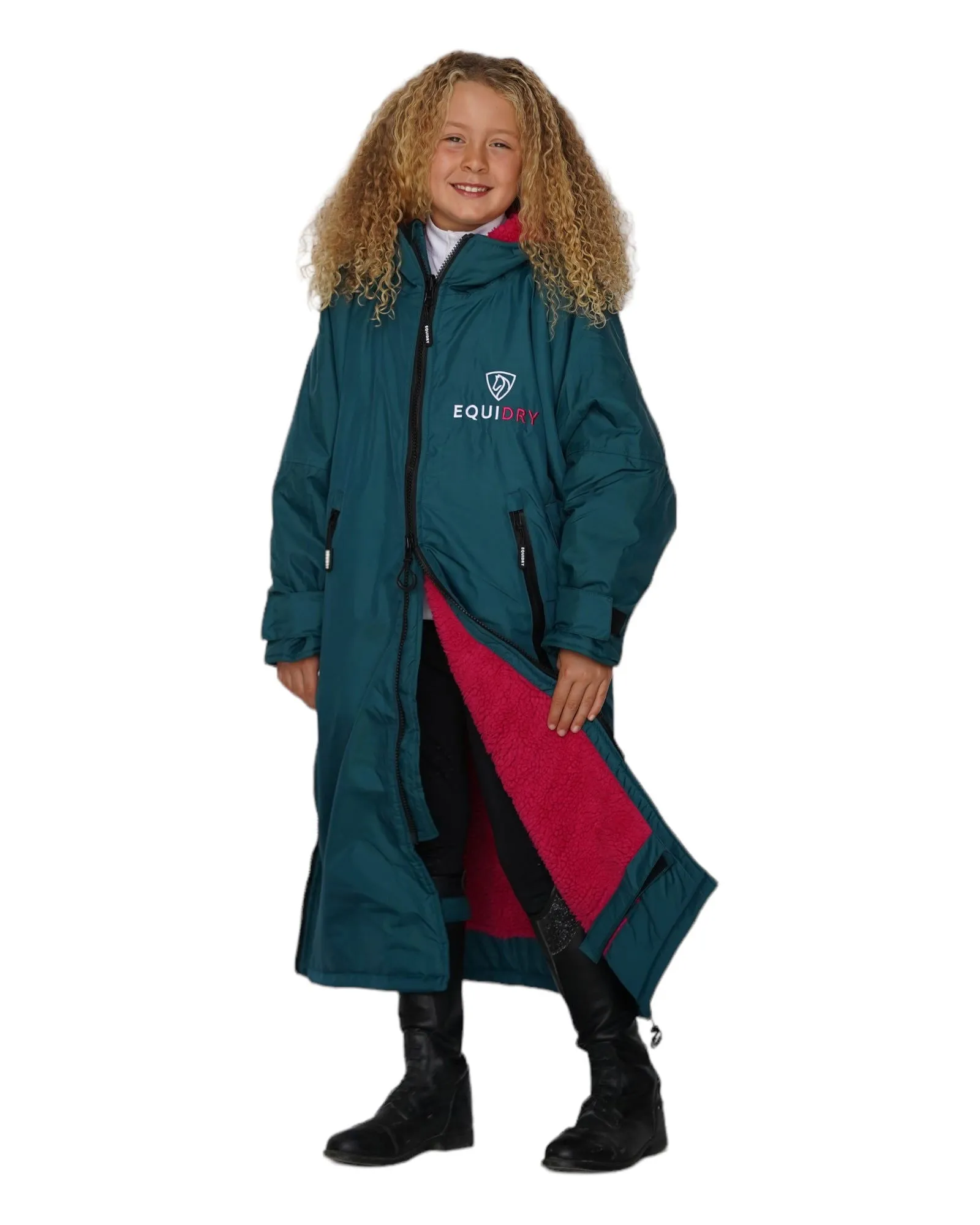 EQUIDRY | All Rounder Original Children's | Teal/Peacock Pink
