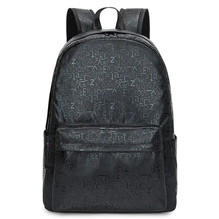 Fashion Letter Printing Backpack Quality Rucksack for Girls Boys