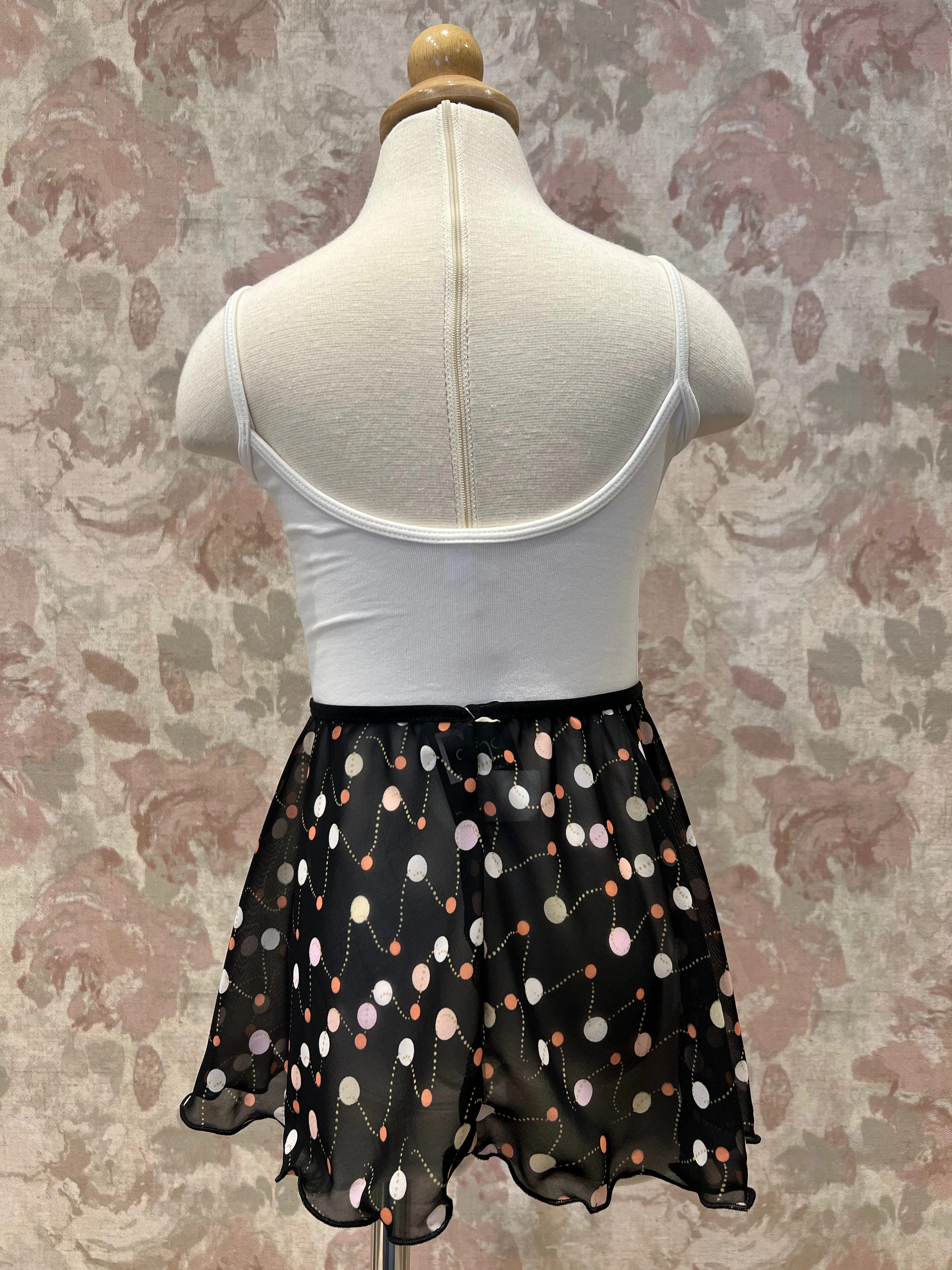 Girls Dots Pull On Skirt