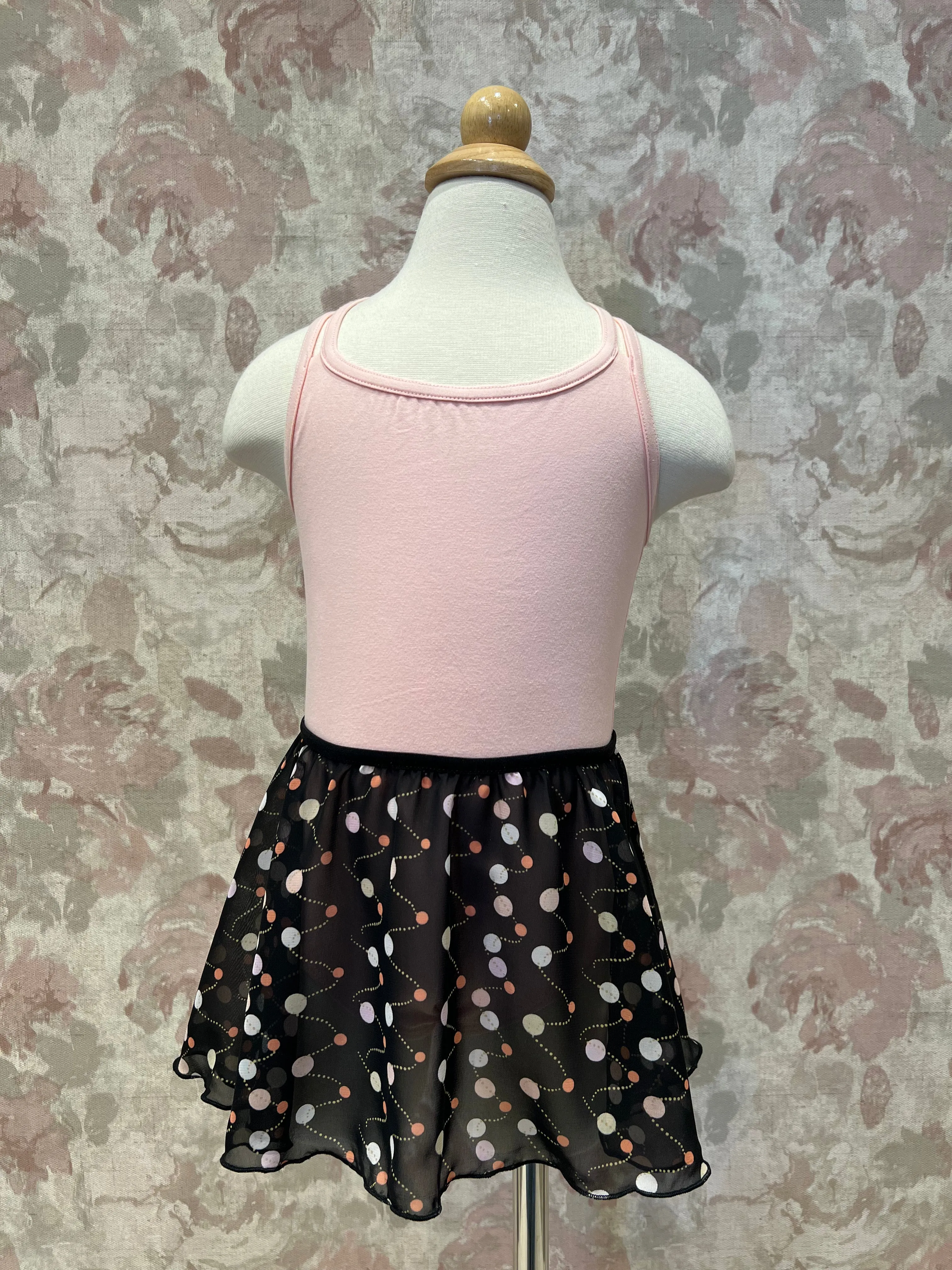 Girls Dots Pull On Skirt