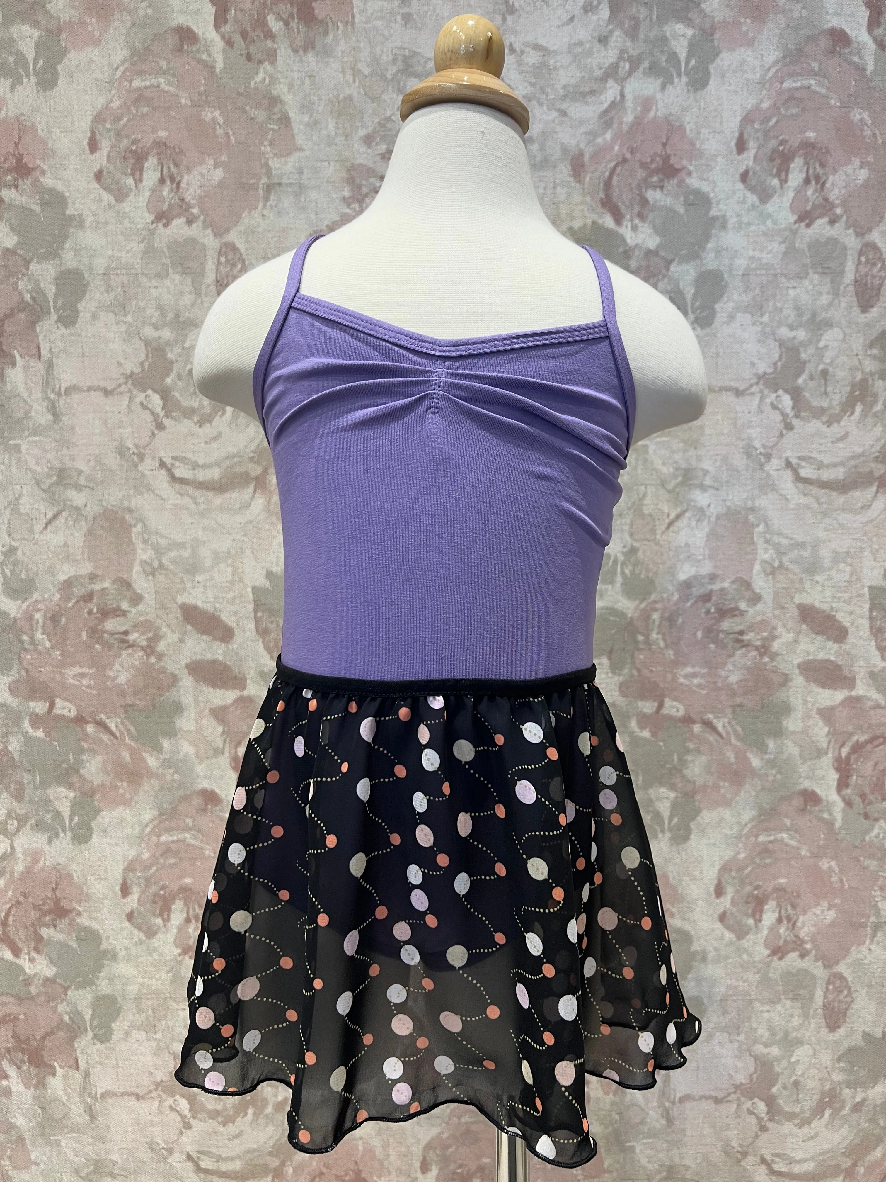 Girls Dots Pull On Skirt