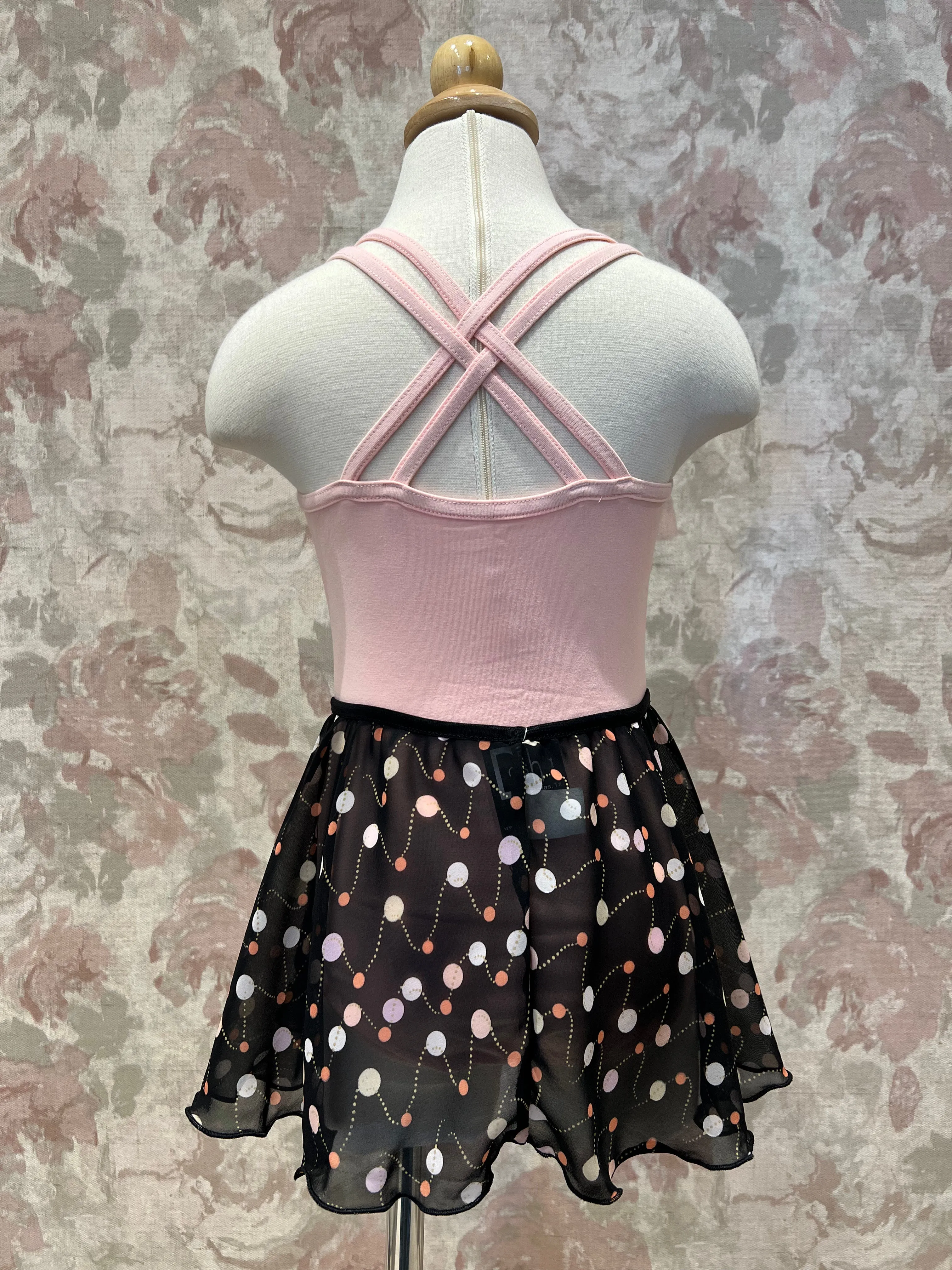 Girls Dots Pull On Skirt