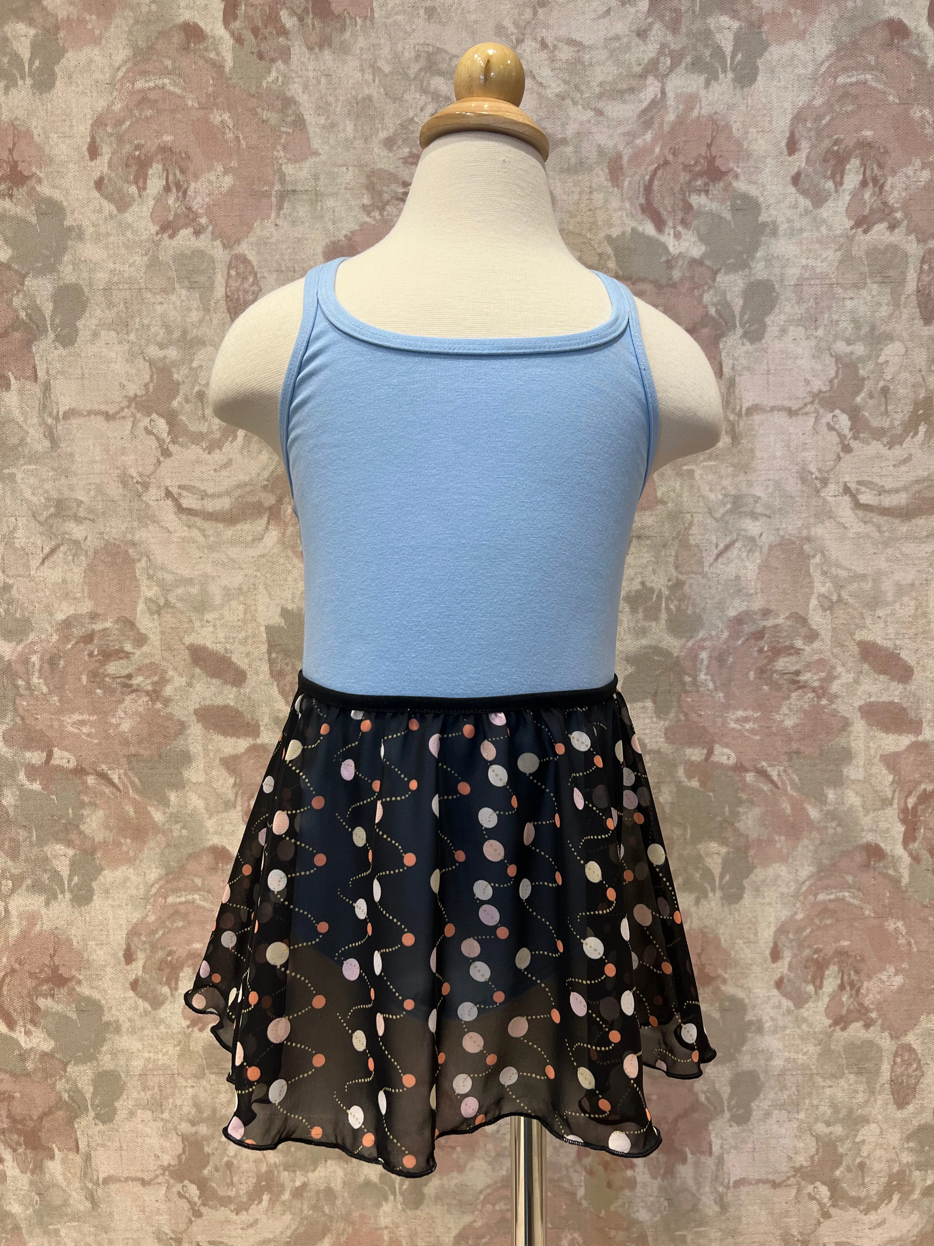 Girls Dots Pull On Skirt