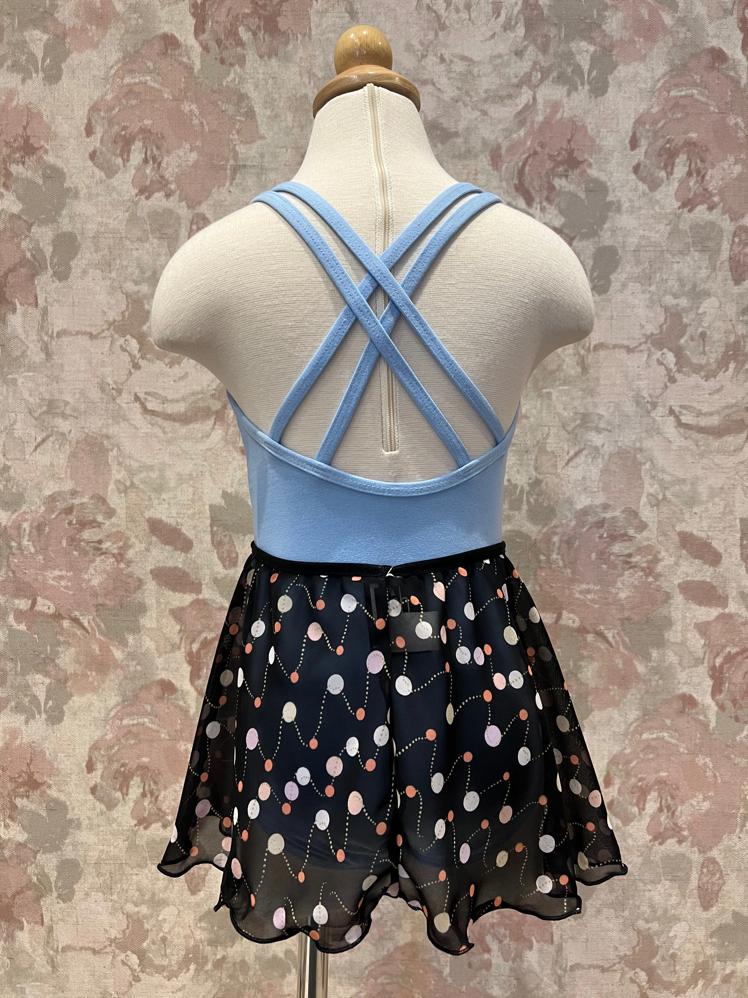 Girls Dots Pull On Skirt
