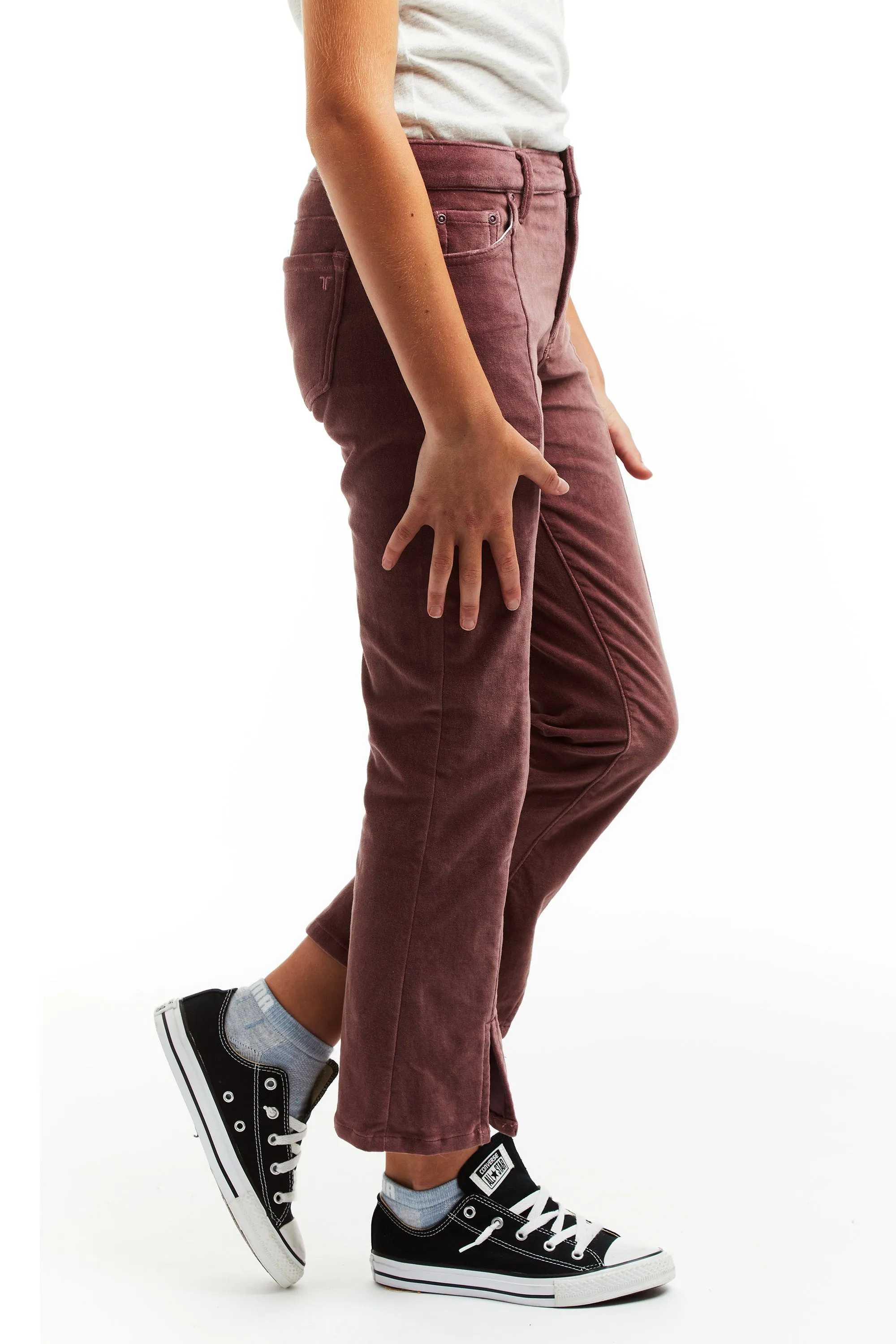 High Rise Kick Boot With Front Slit