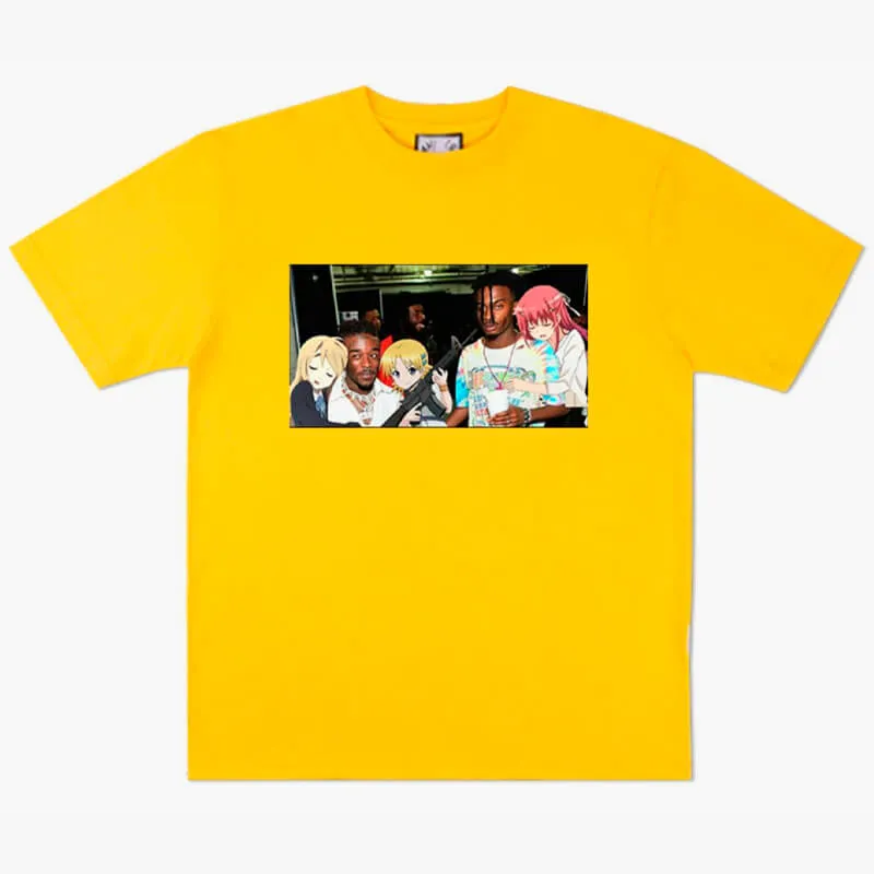 Hip Hop Gang Anime Girls with Guns T-Shirt