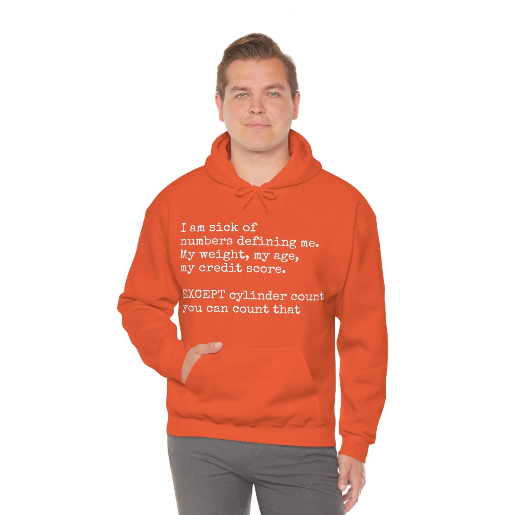 Horsepower Counts -  Unisex Heavy Blend™ Hooded Sweatshirt