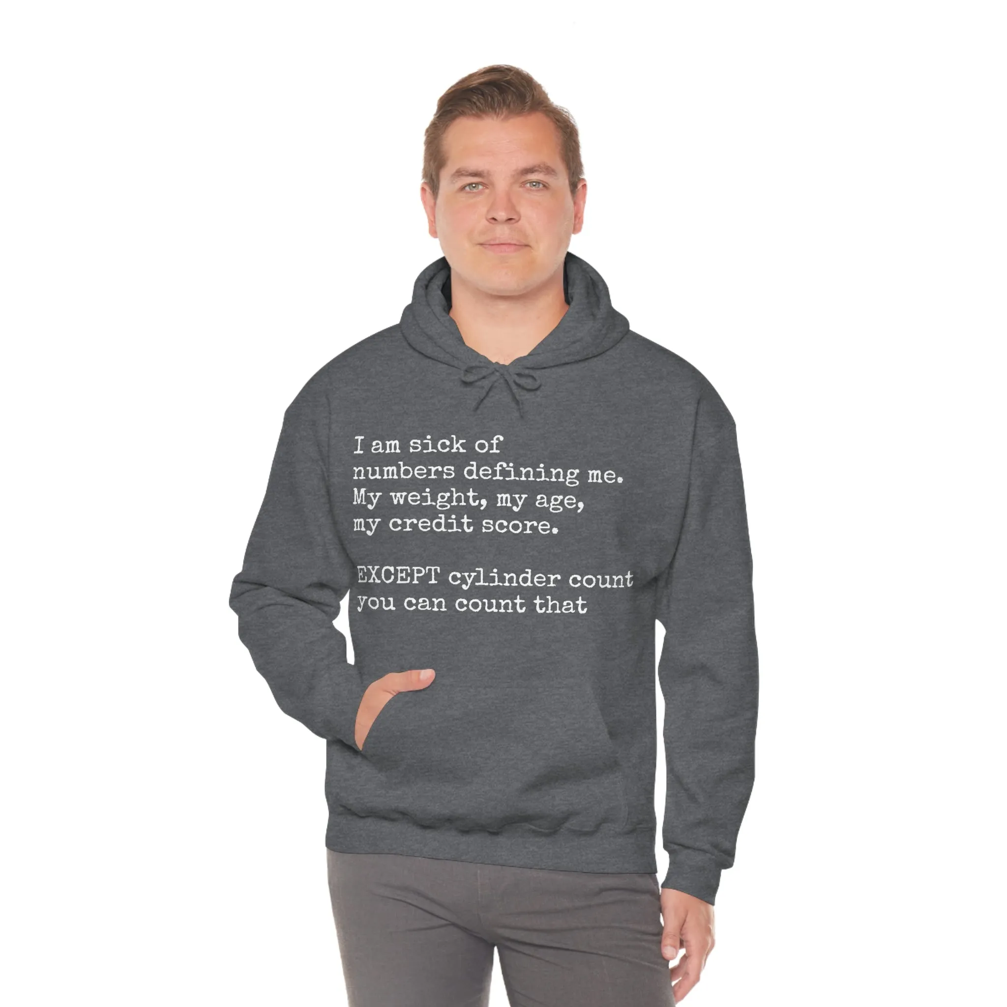 Horsepower Counts -  Unisex Heavy Blend™ Hooded Sweatshirt