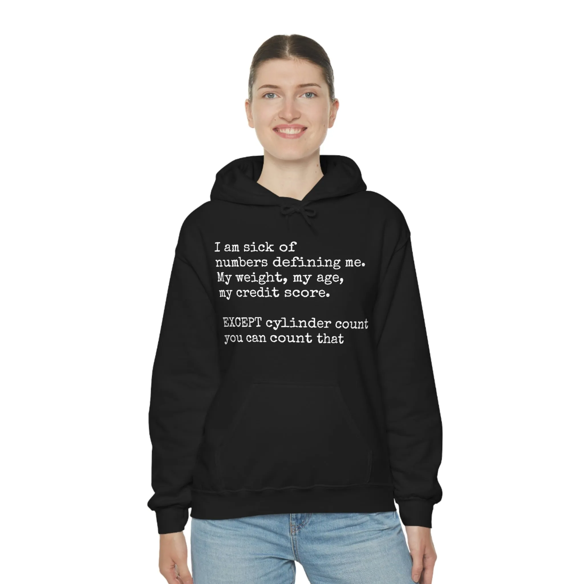 Horsepower Counts -  Unisex Heavy Blend™ Hooded Sweatshirt