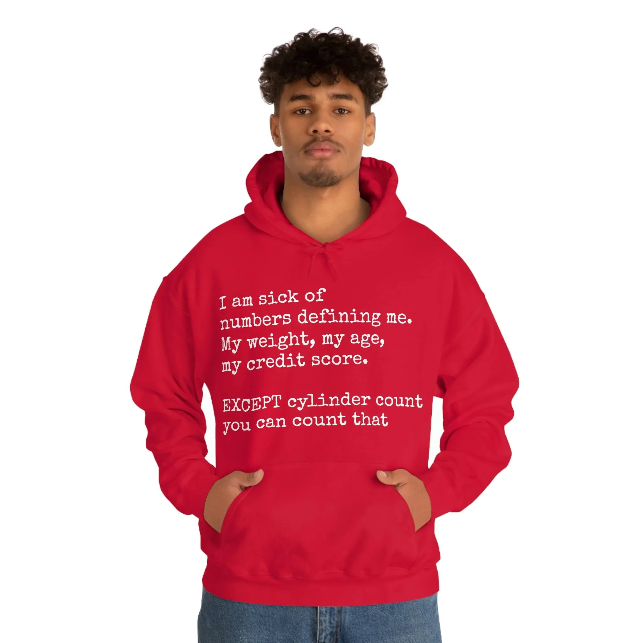 Horsepower Counts -  Unisex Heavy Blend™ Hooded Sweatshirt