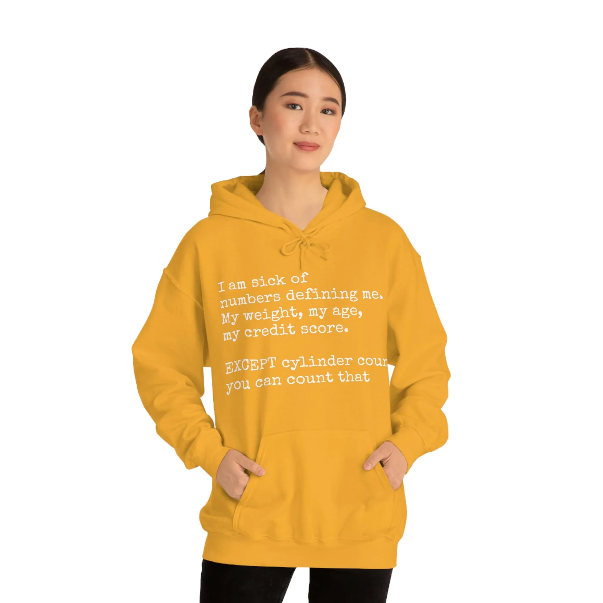 Horsepower Counts -  Unisex Heavy Blend™ Hooded Sweatshirt