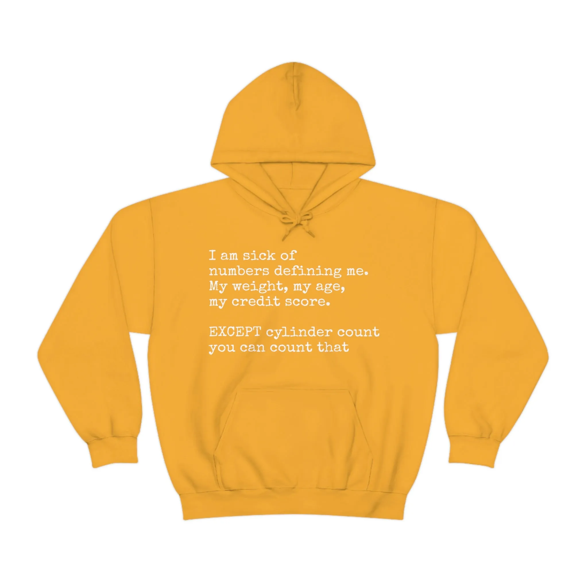 Horsepower Counts -  Unisex Heavy Blend™ Hooded Sweatshirt