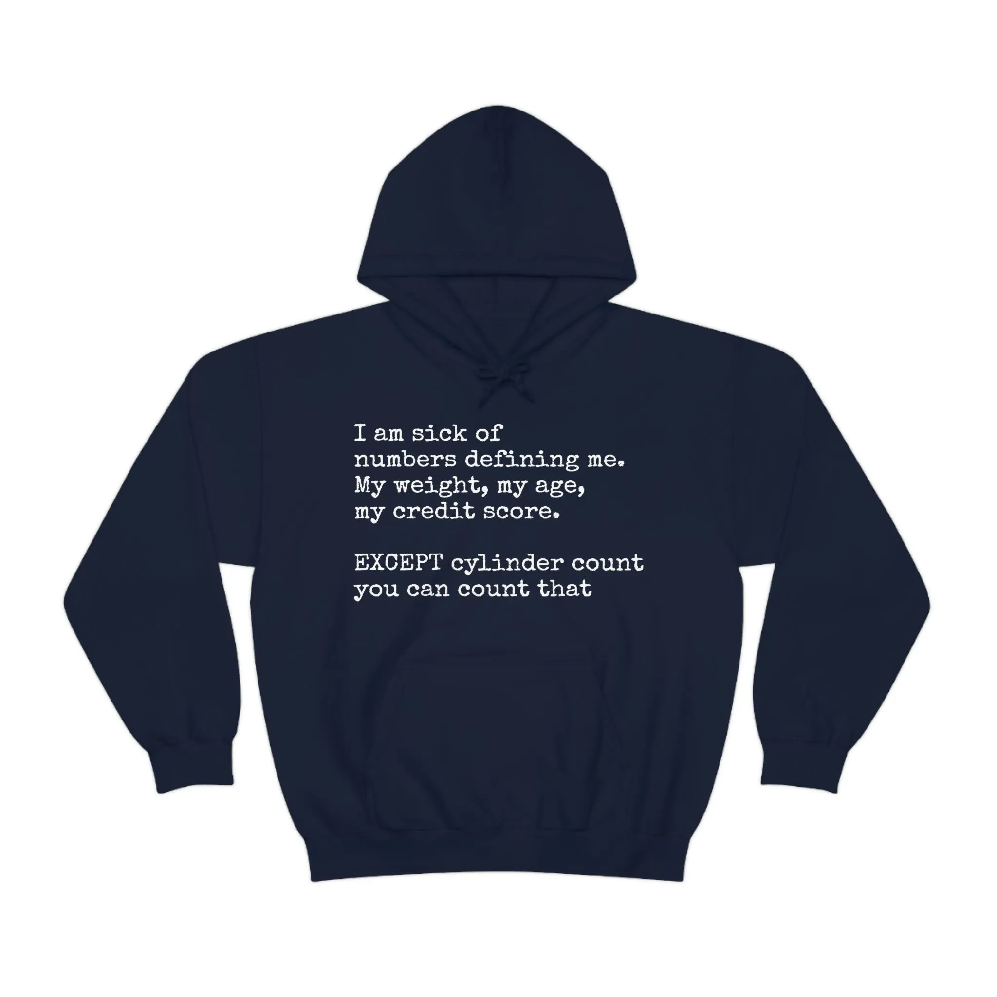 Horsepower Counts -  Unisex Heavy Blend™ Hooded Sweatshirt