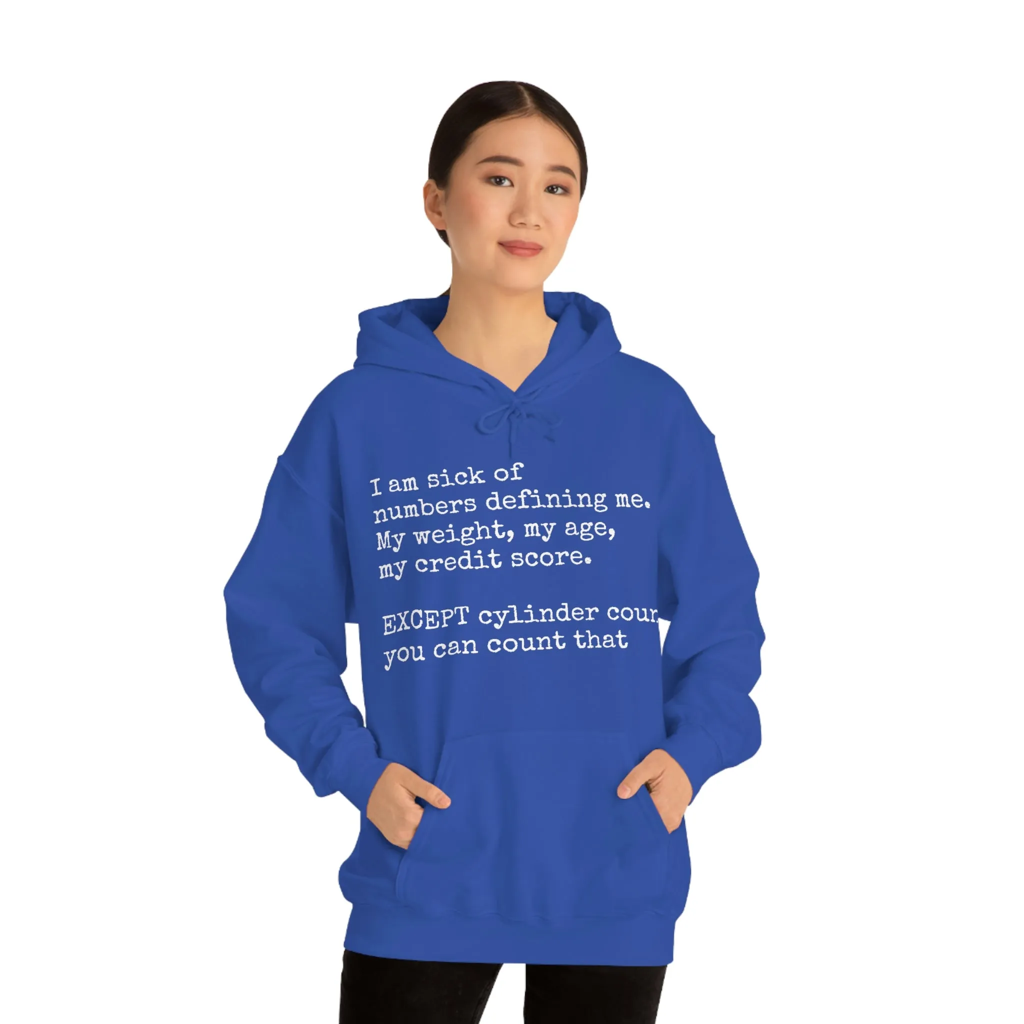 Horsepower Counts -  Unisex Heavy Blend™ Hooded Sweatshirt
