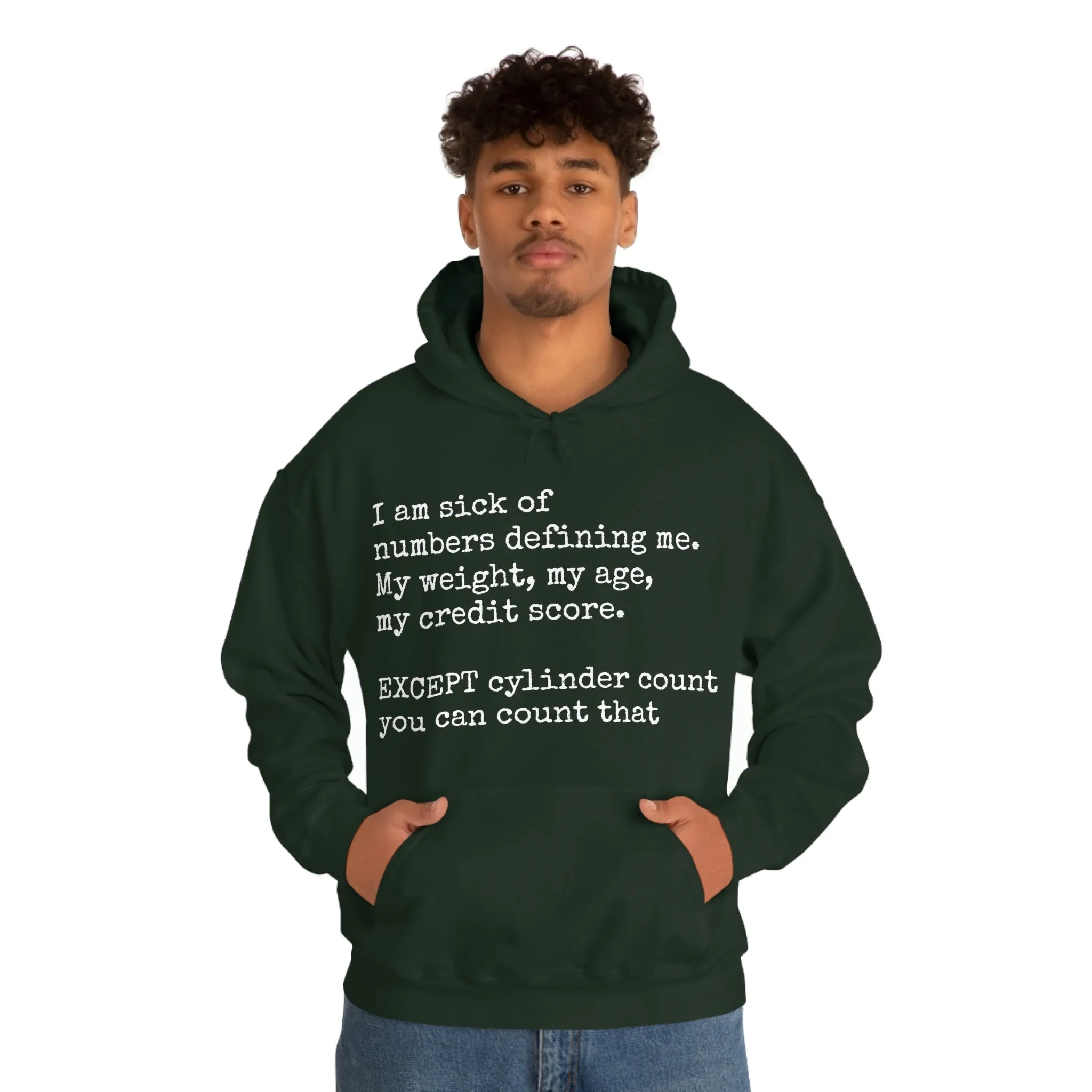 Horsepower Counts -  Unisex Heavy Blend™ Hooded Sweatshirt