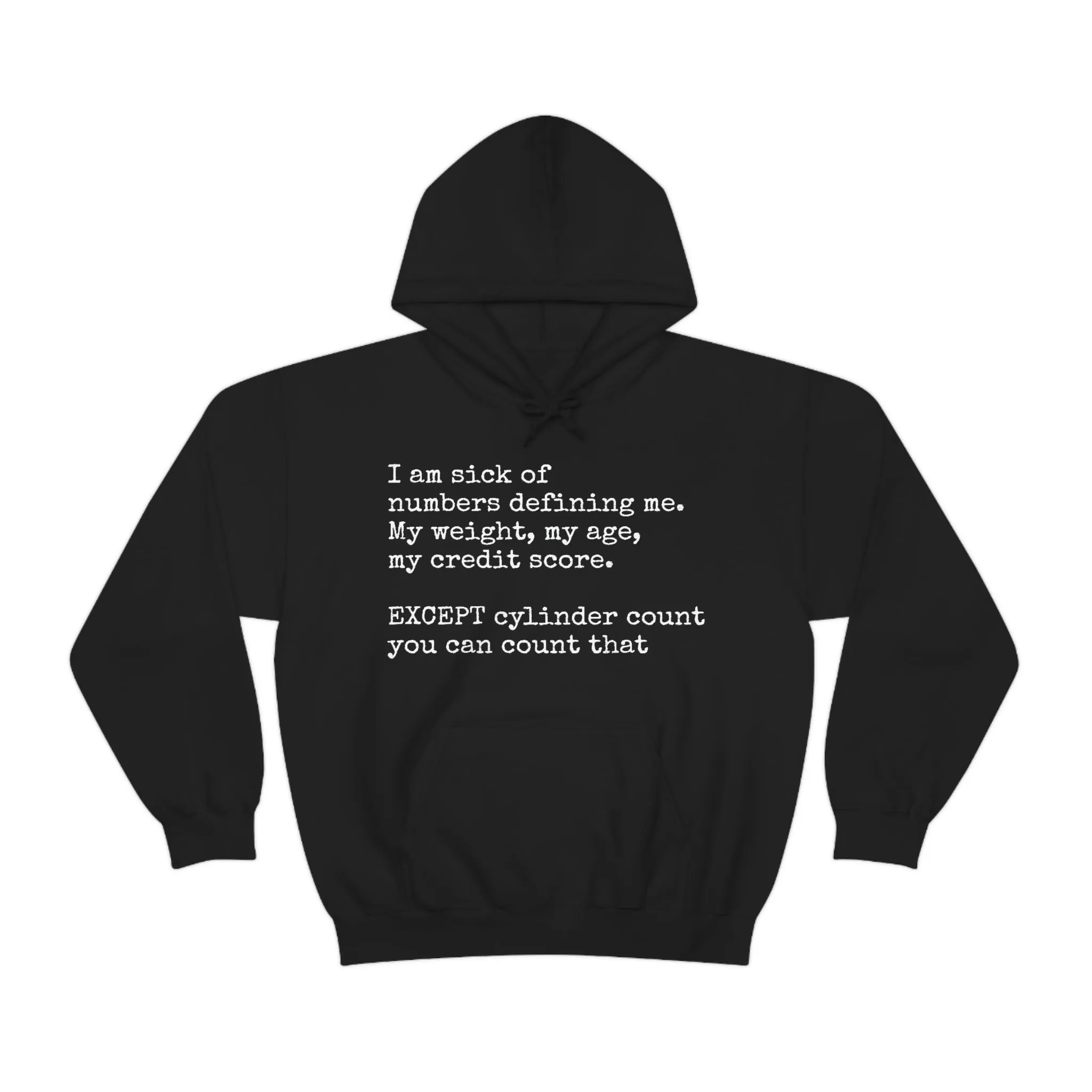 Horsepower Counts -  Unisex Heavy Blend™ Hooded Sweatshirt