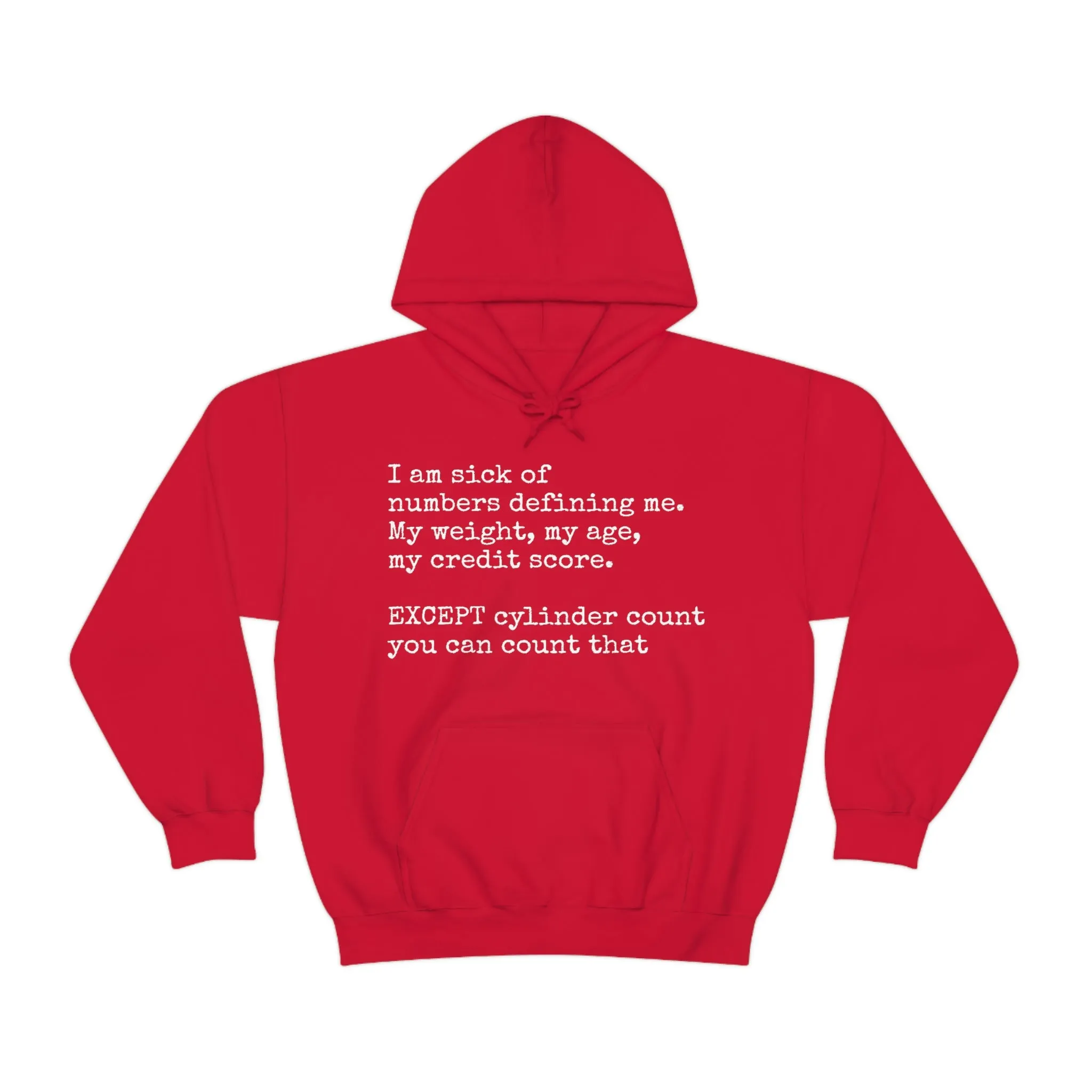 Horsepower Counts -  Unisex Heavy Blend™ Hooded Sweatshirt