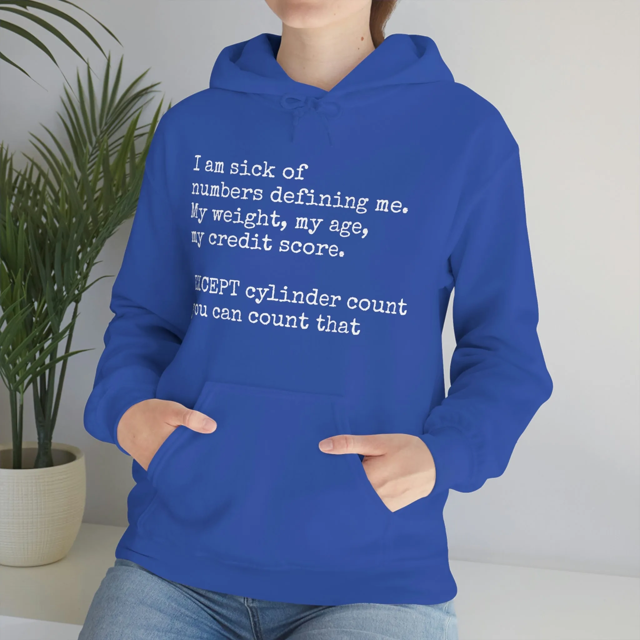 Horsepower Counts -  Unisex Heavy Blend™ Hooded Sweatshirt