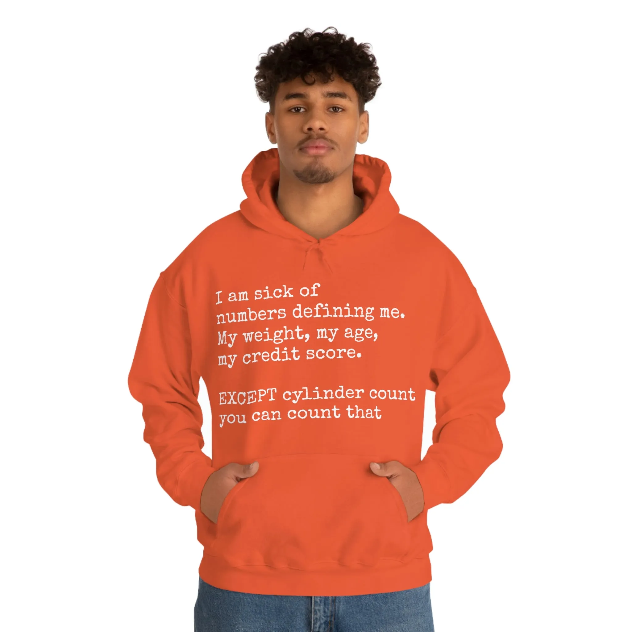 Horsepower Counts -  Unisex Heavy Blend™ Hooded Sweatshirt