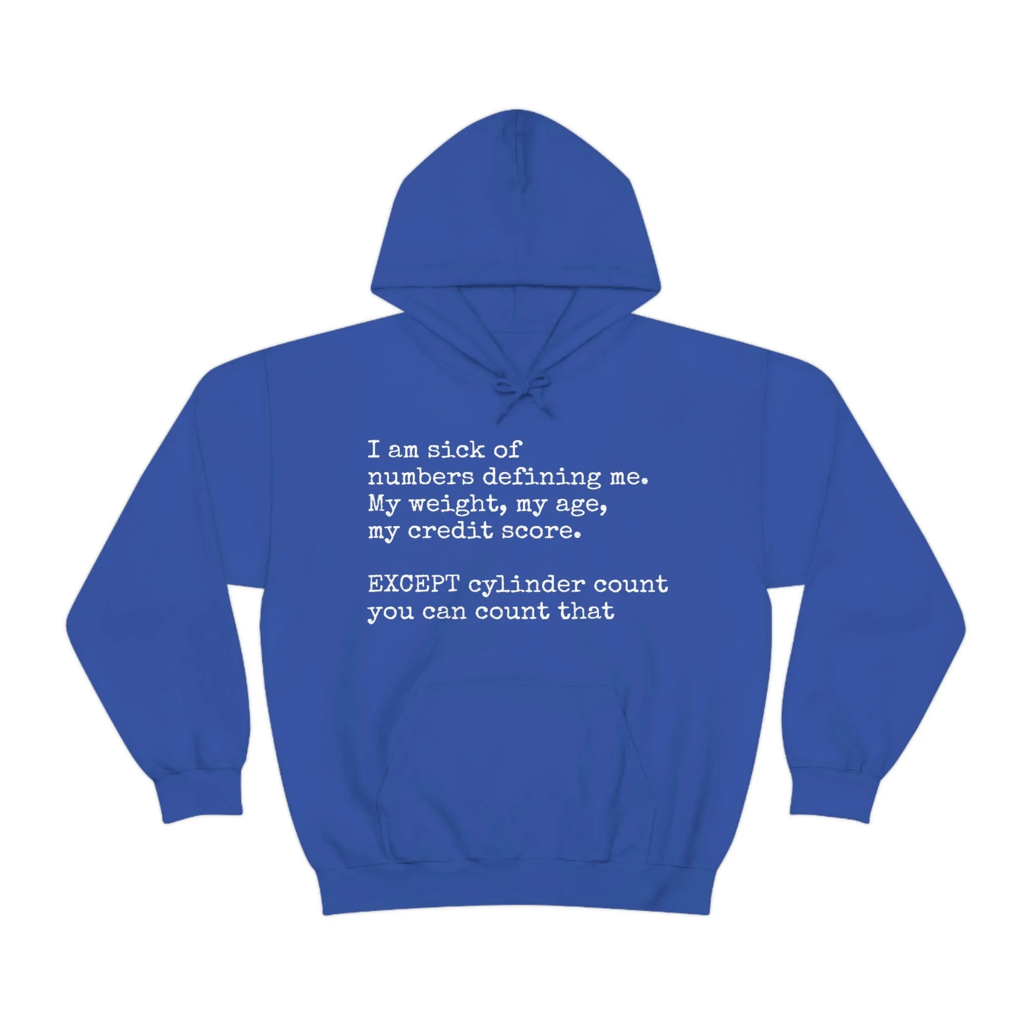 Horsepower Counts -  Unisex Heavy Blend™ Hooded Sweatshirt