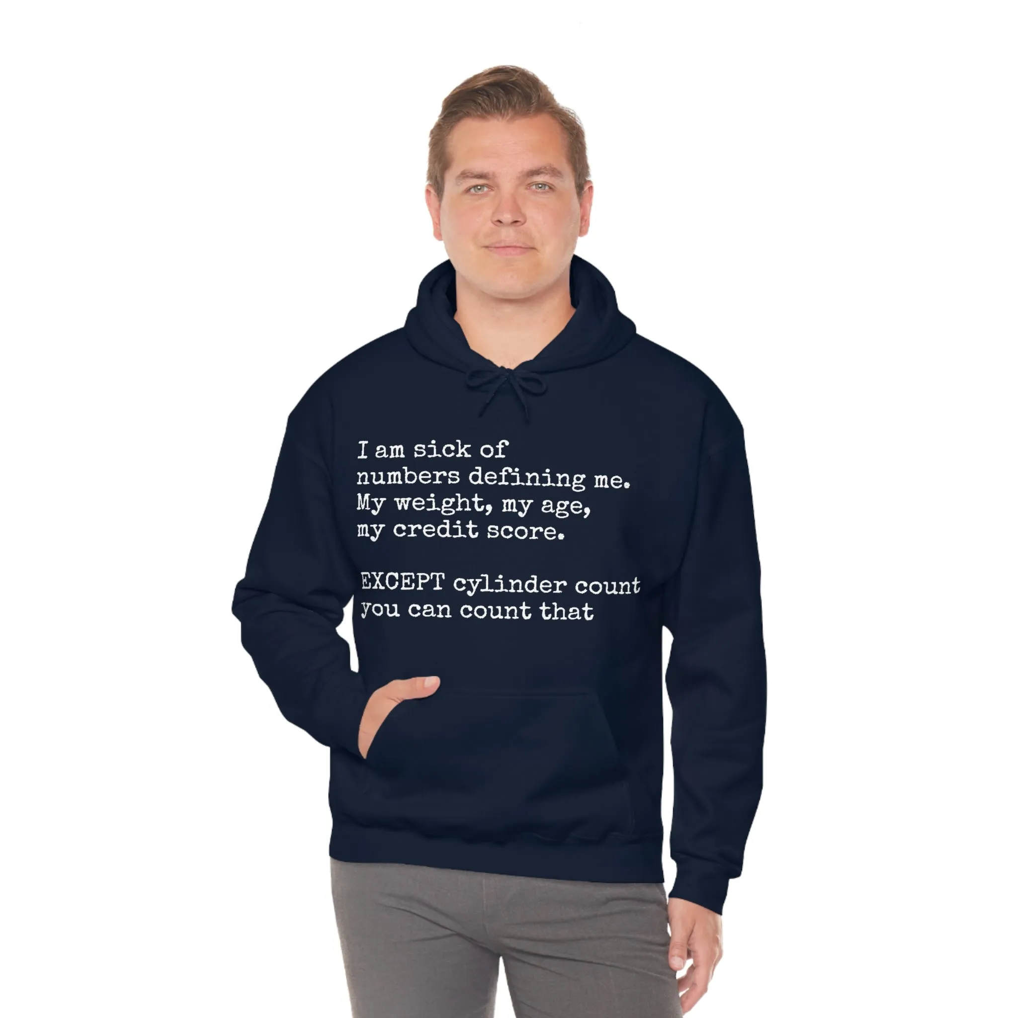 Horsepower Counts -  Unisex Heavy Blend™ Hooded Sweatshirt