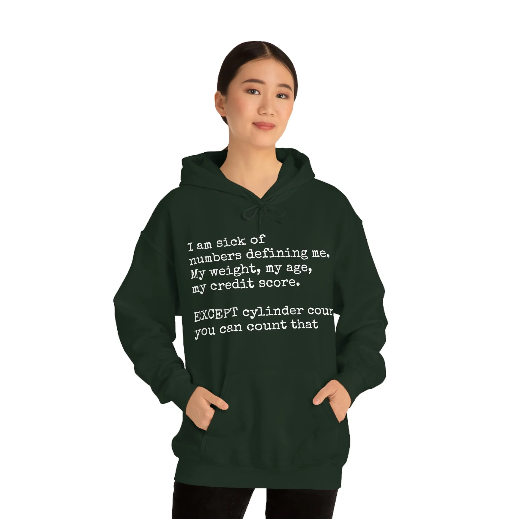 Horsepower Counts -  Unisex Heavy Blend™ Hooded Sweatshirt