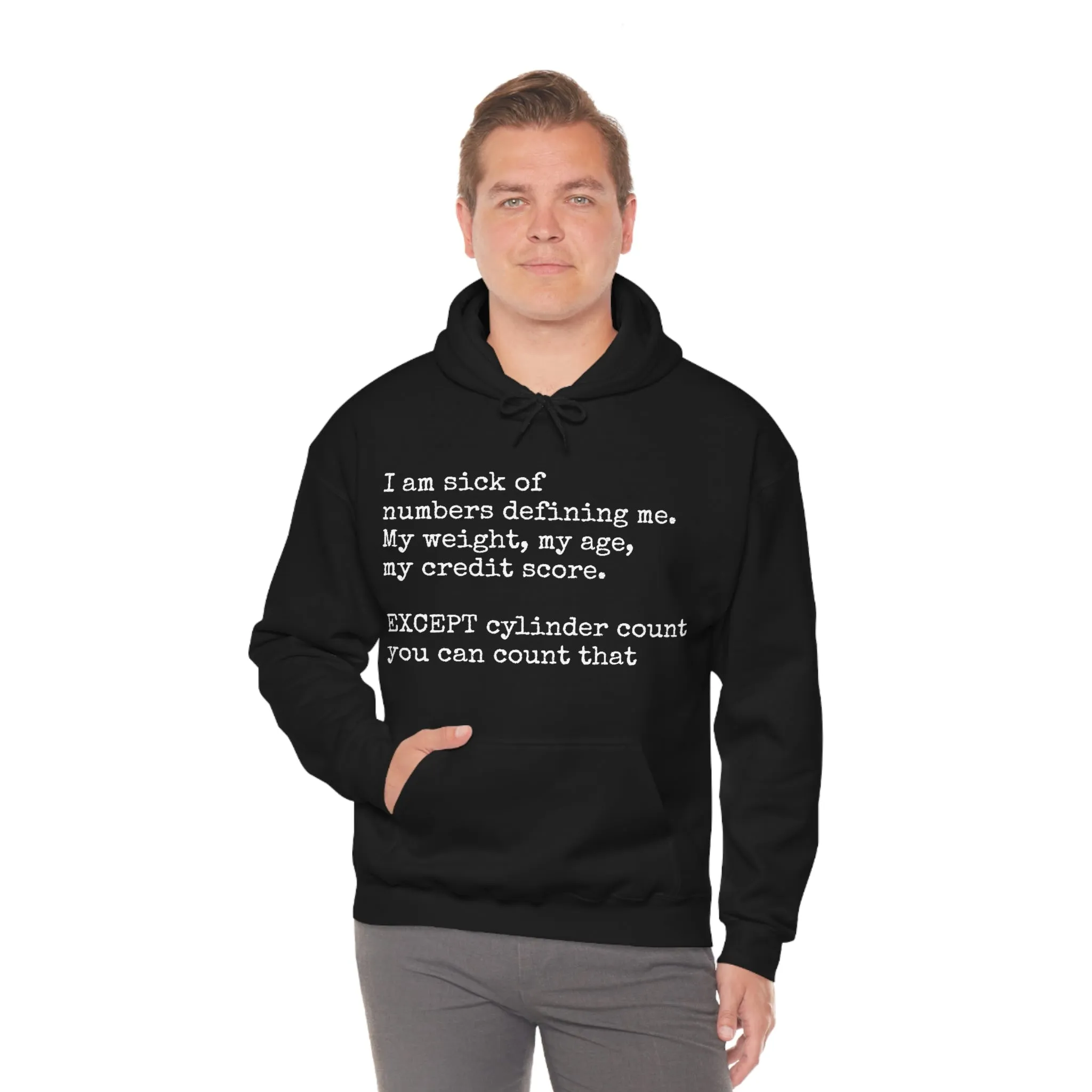 Horsepower Counts -  Unisex Heavy Blend™ Hooded Sweatshirt