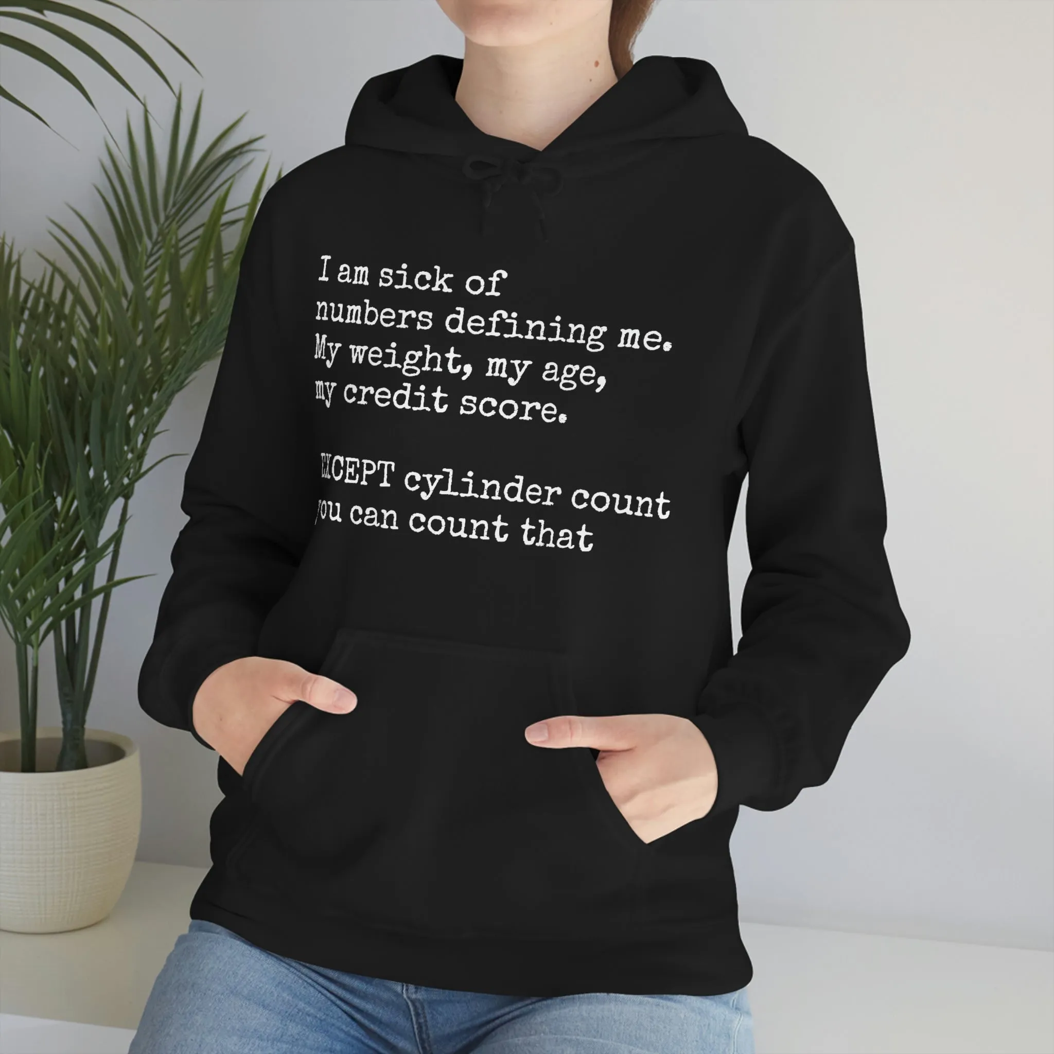 Horsepower Counts -  Unisex Heavy Blend™ Hooded Sweatshirt