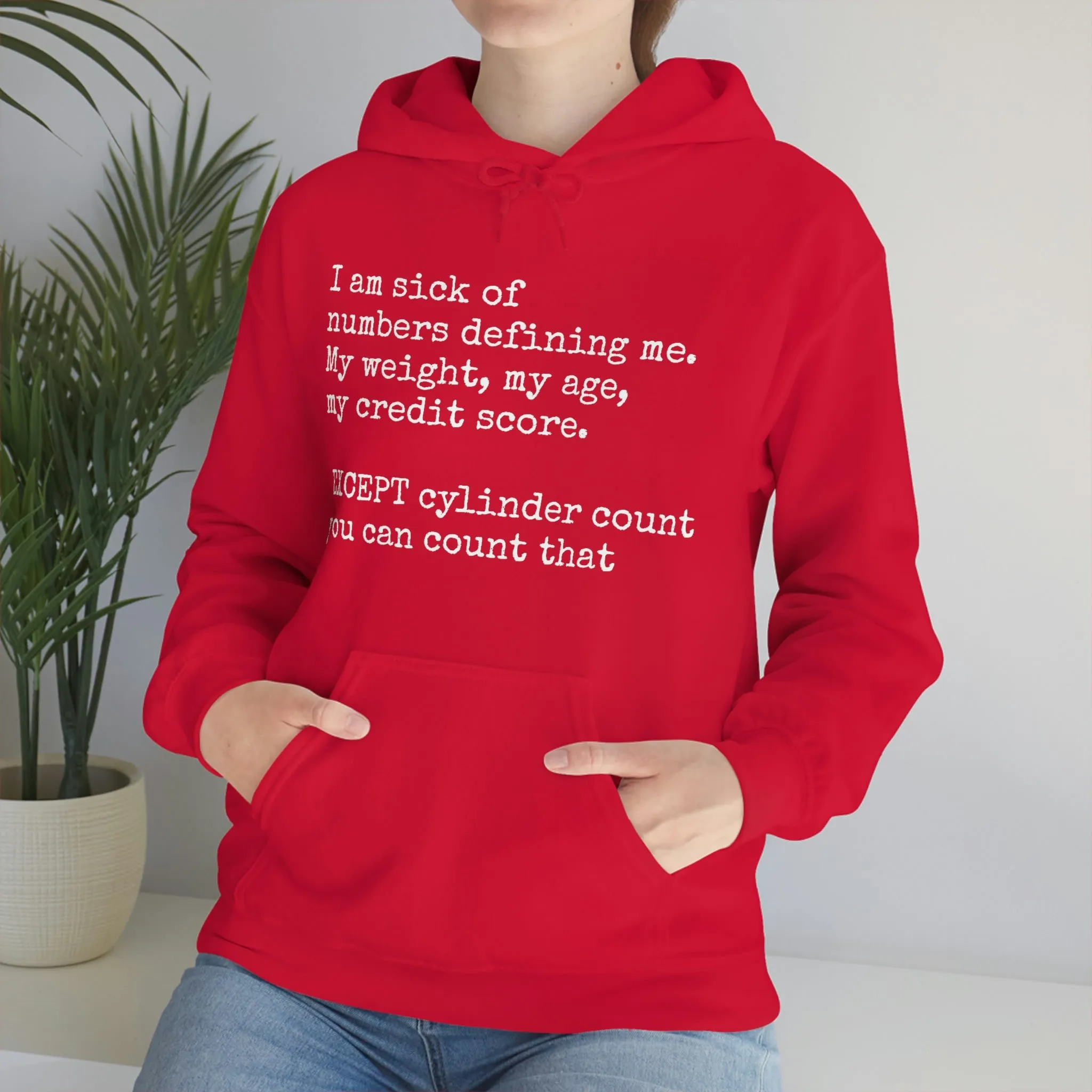 Horsepower Counts -  Unisex Heavy Blend™ Hooded Sweatshirt