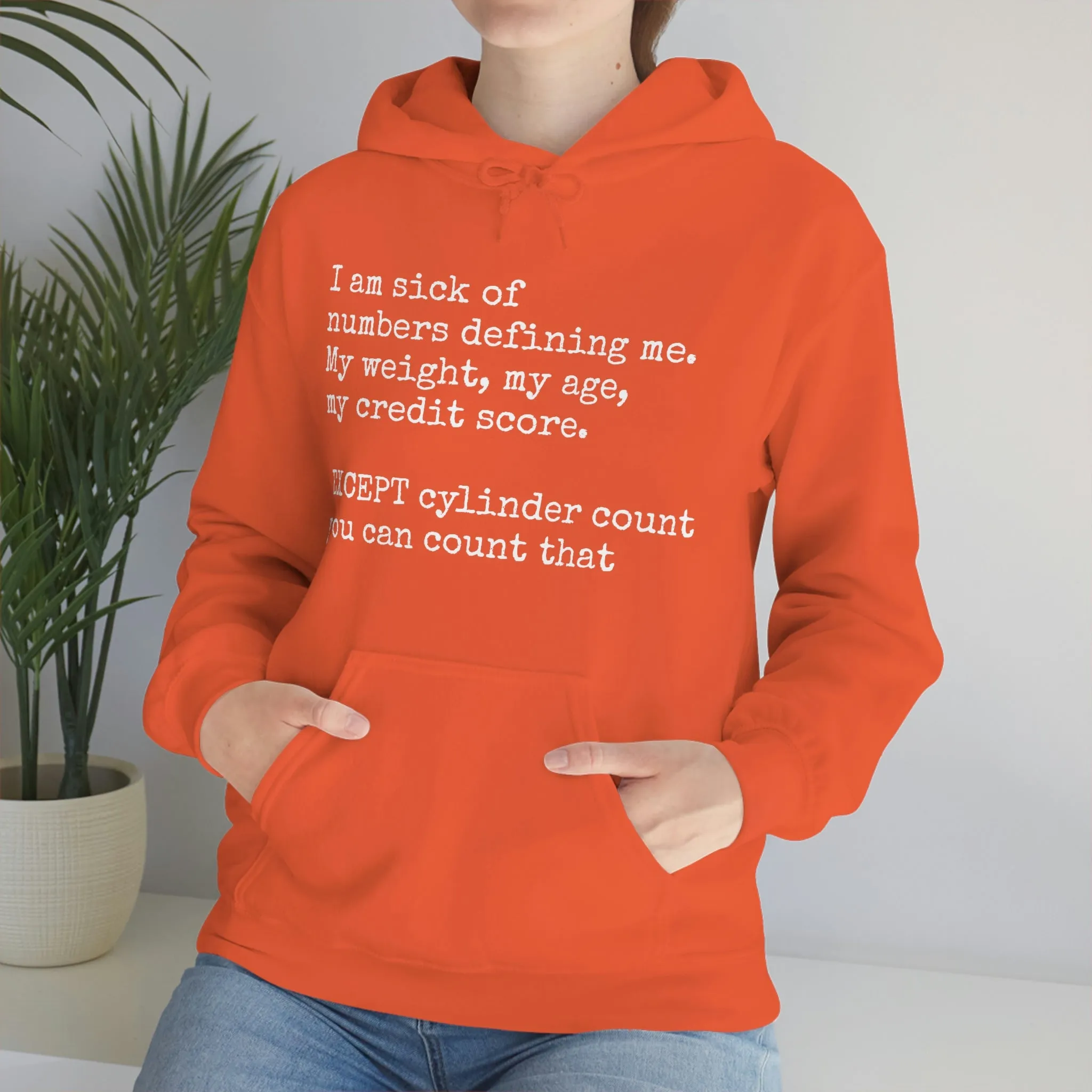 Horsepower Counts -  Unisex Heavy Blend™ Hooded Sweatshirt