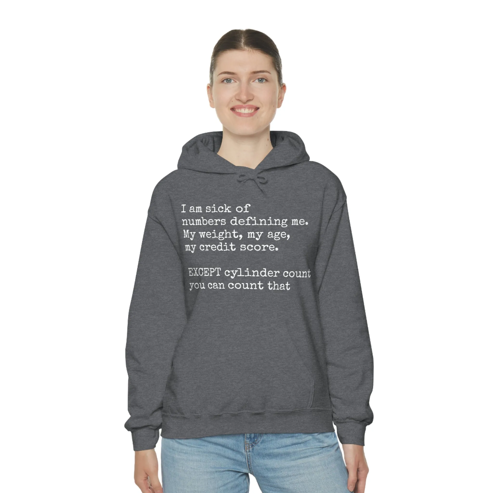 Horsepower Counts -  Unisex Heavy Blend™ Hooded Sweatshirt