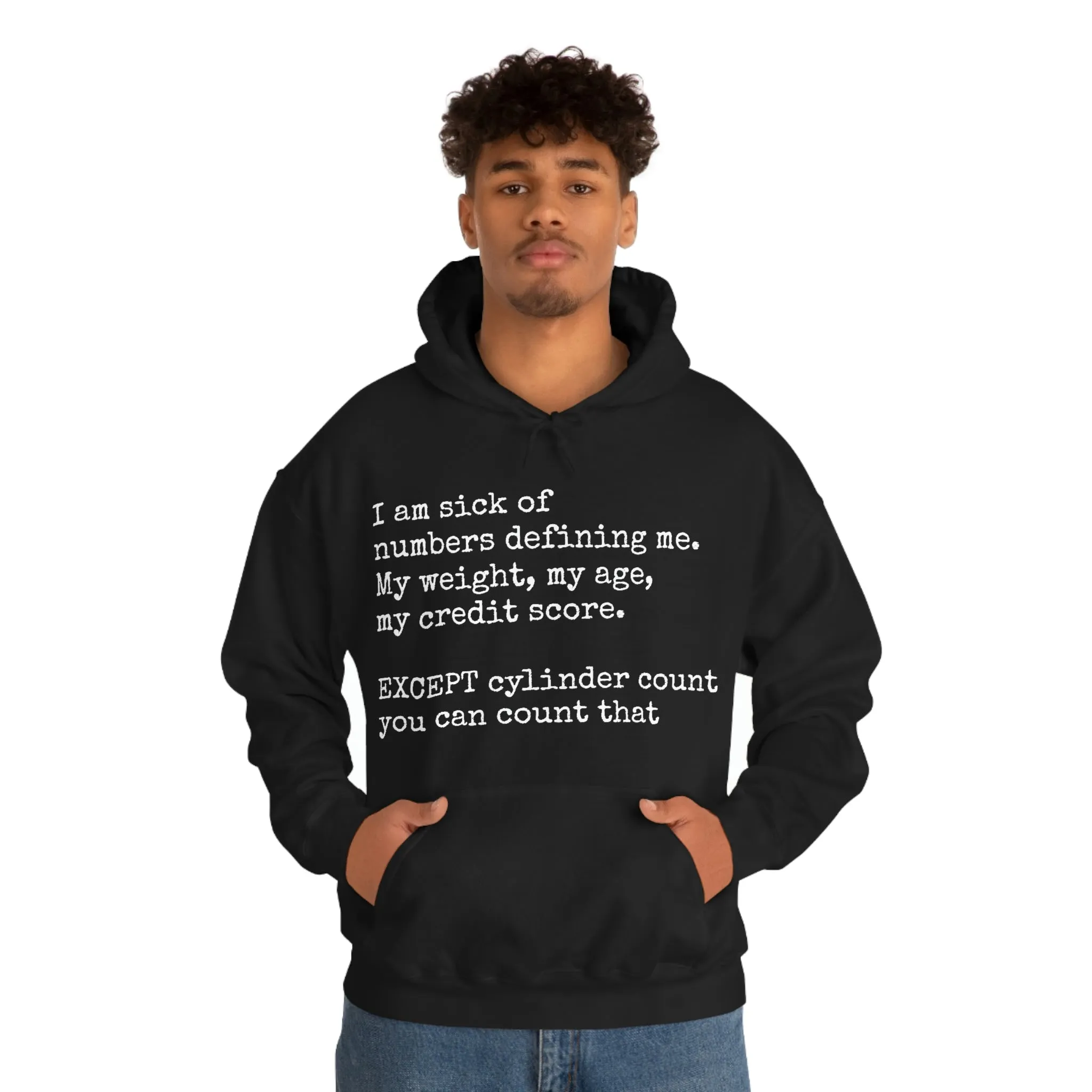 Horsepower Counts -  Unisex Heavy Blend™ Hooded Sweatshirt