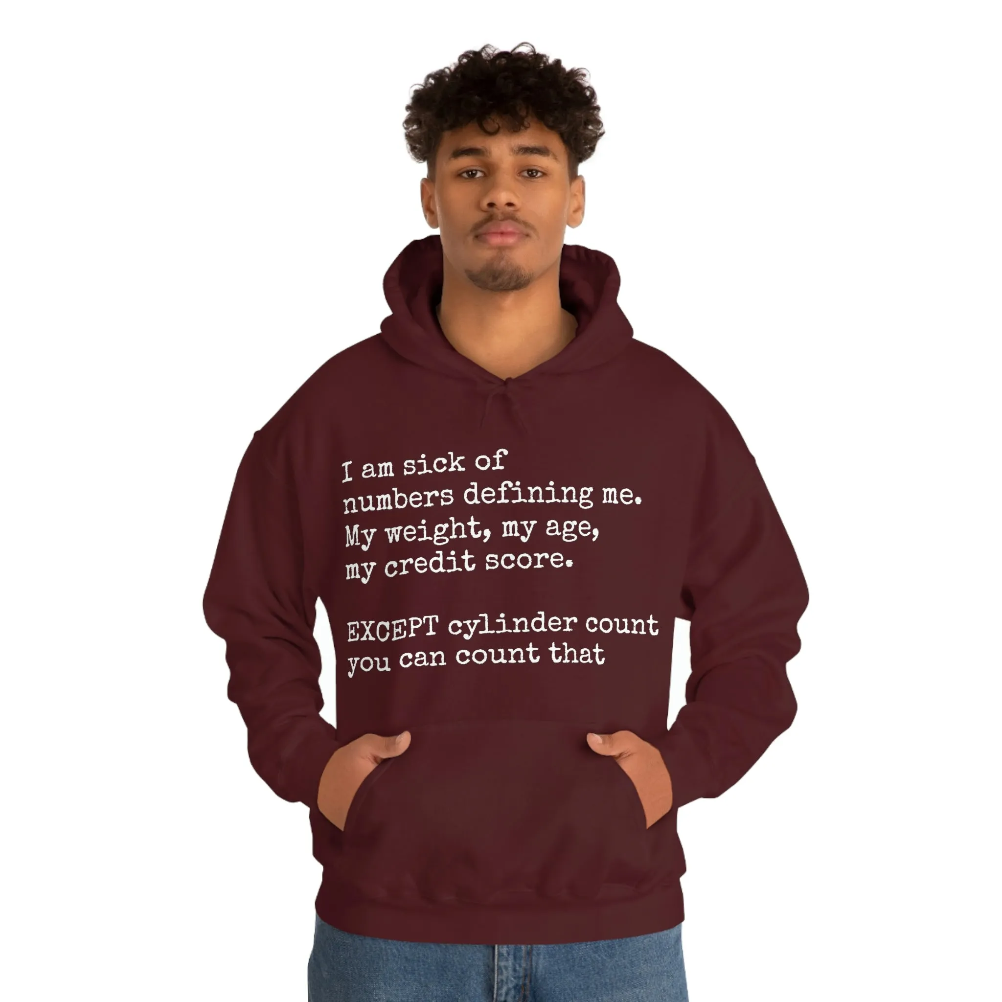 Horsepower Counts -  Unisex Heavy Blend™ Hooded Sweatshirt